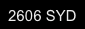 2606 SYD
