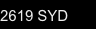 2619 SYD